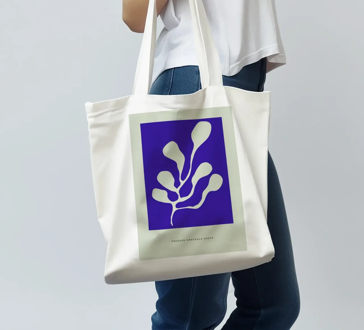 Pressed Crassula Ovata tote bag de Studio One
