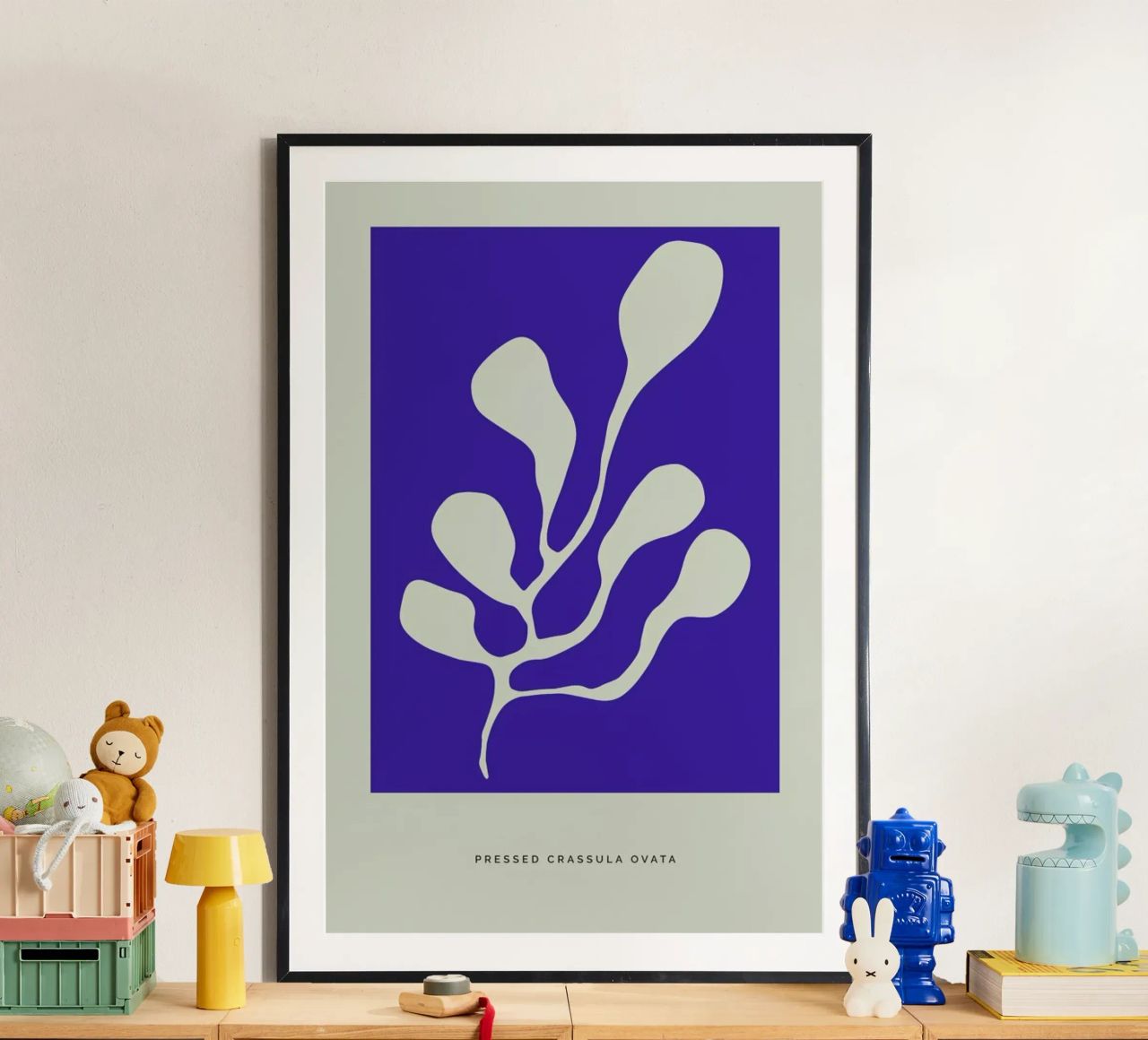 Pressed Crassula Ovata Poster von Studio One