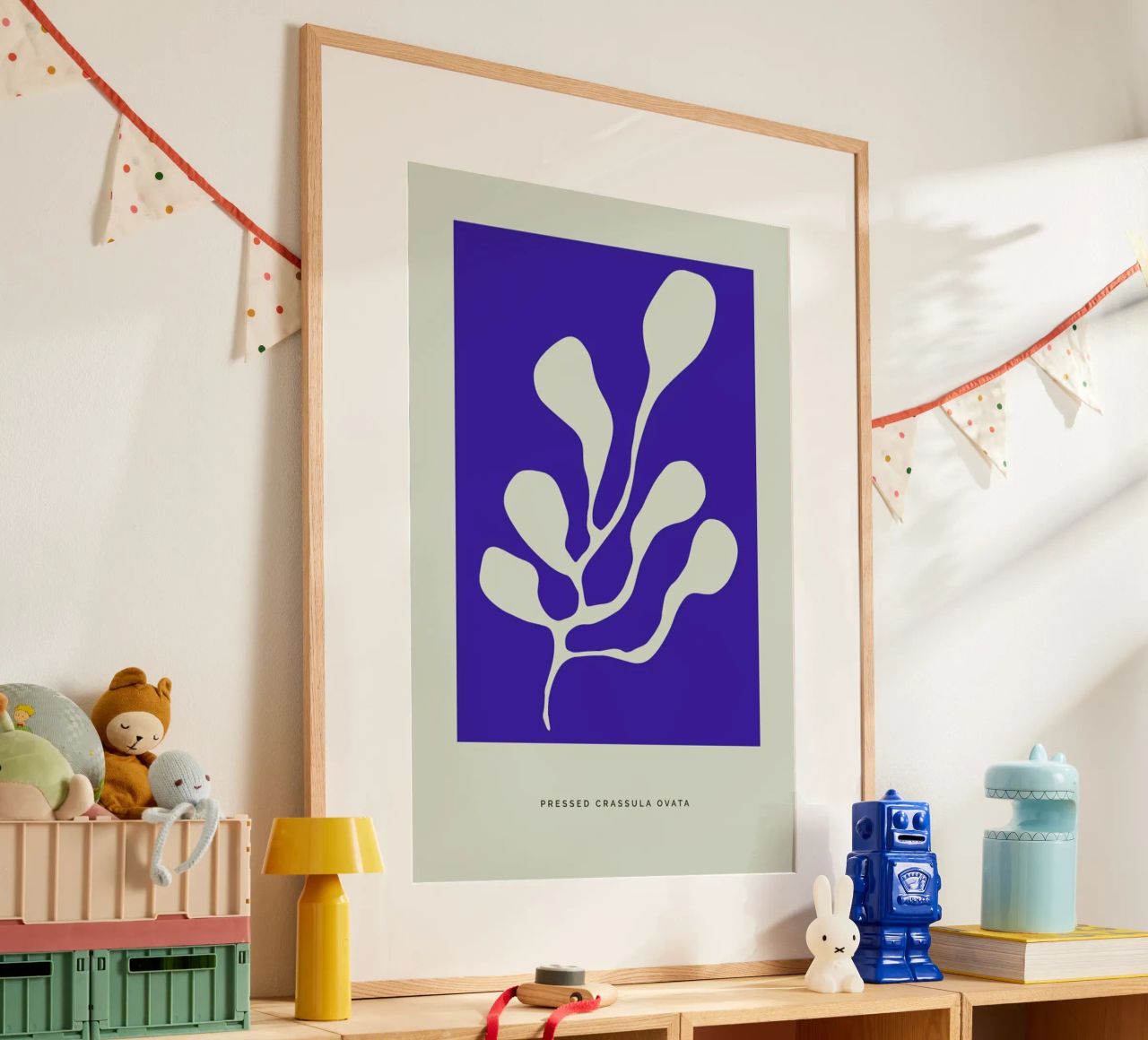 Pressed Crassula Ovata Poster von Studio One