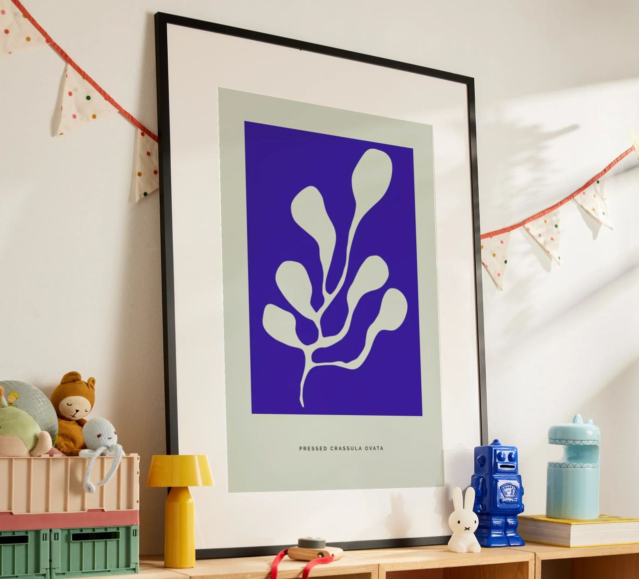 Pressed Crassula Ovata Poster von Studio One