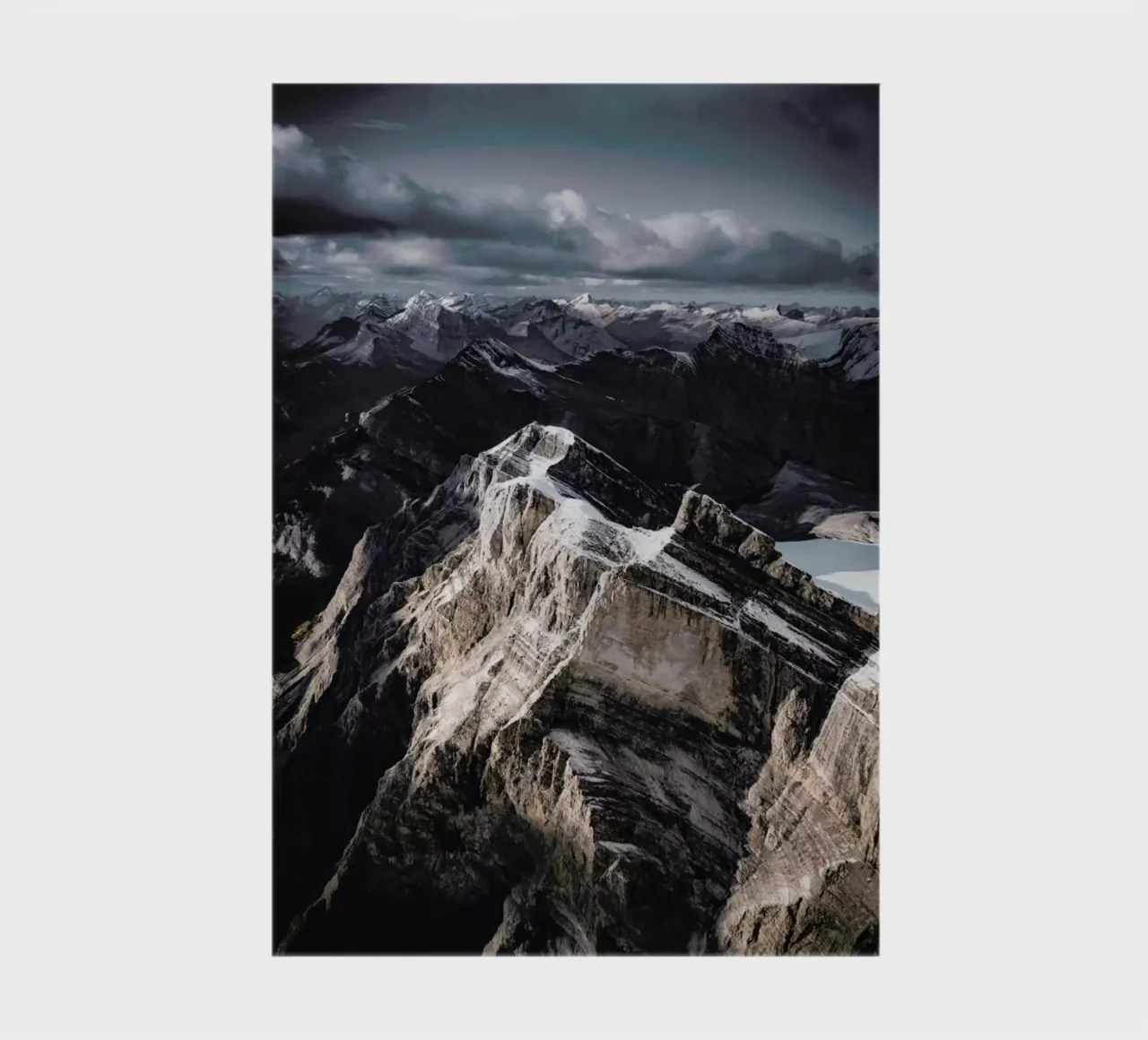 Stormy Mountains by @bokehm0n notebook by EyeEm Mobile GmbH