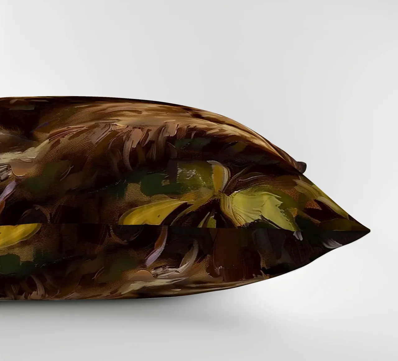 bradipo che beve birra cuscino da Abstract Botanical Art