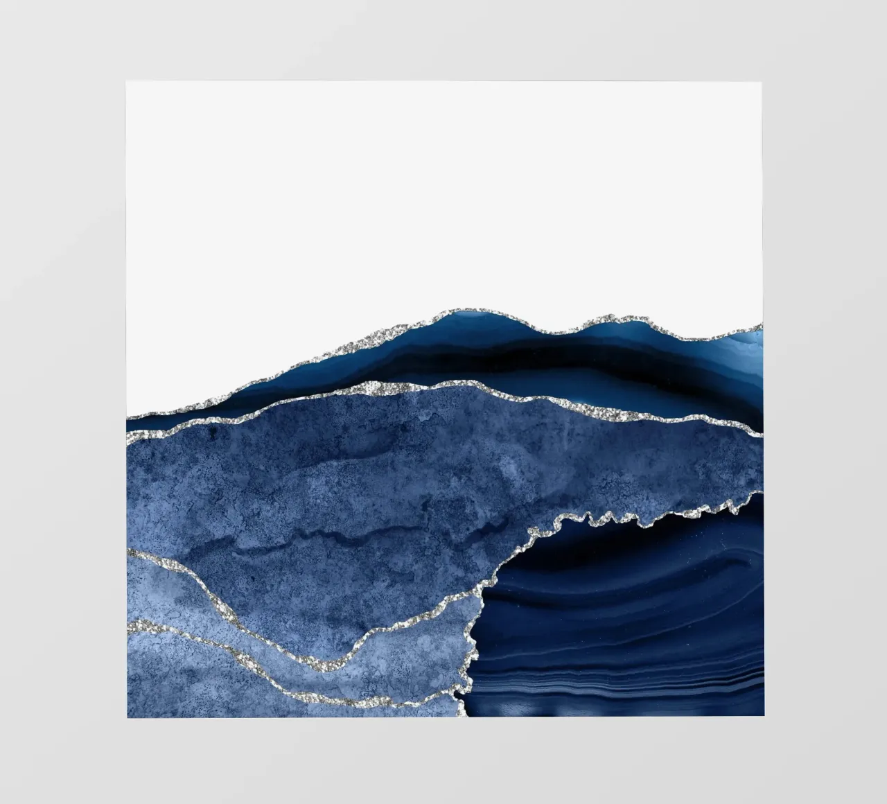 Texture agata marina e argento 10 telo in pvc da Gemstone Textures