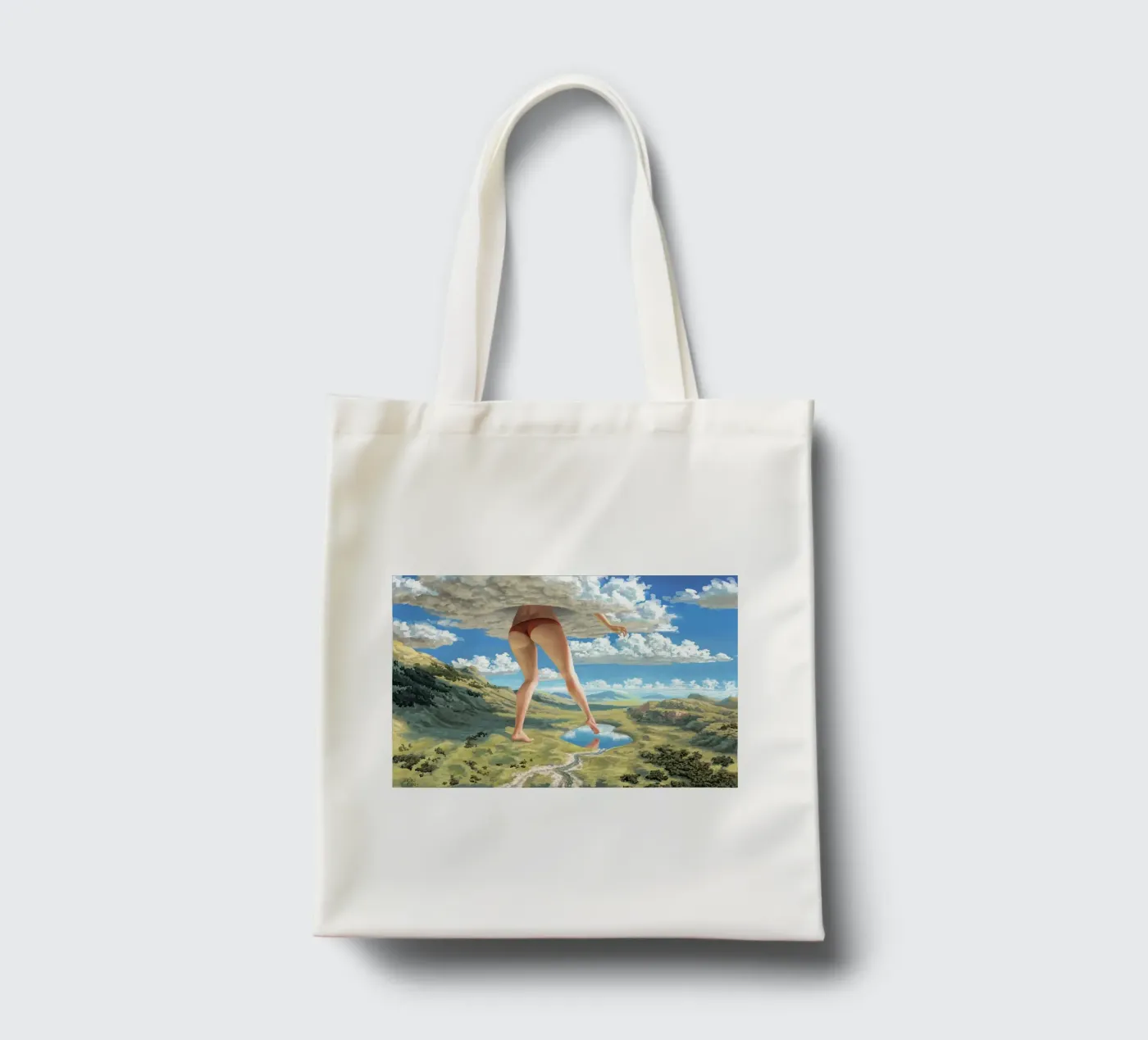 cloud tote bag by Abstract Botanical Art