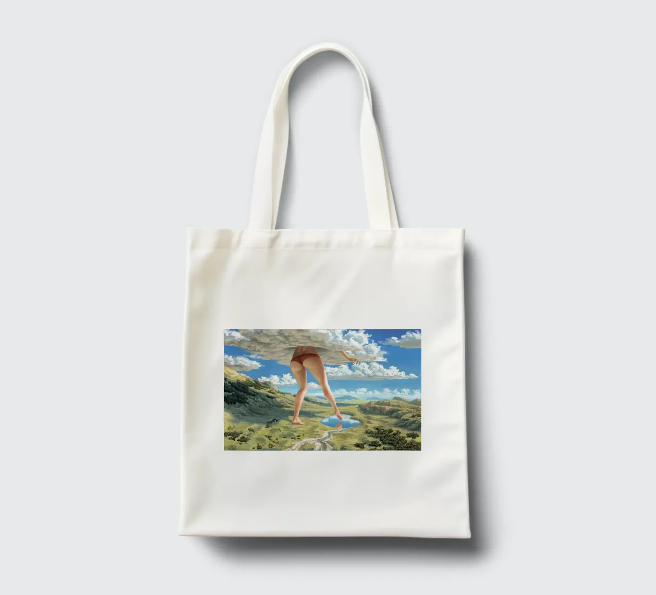 cloud tote bag by Abstract Botanical Art