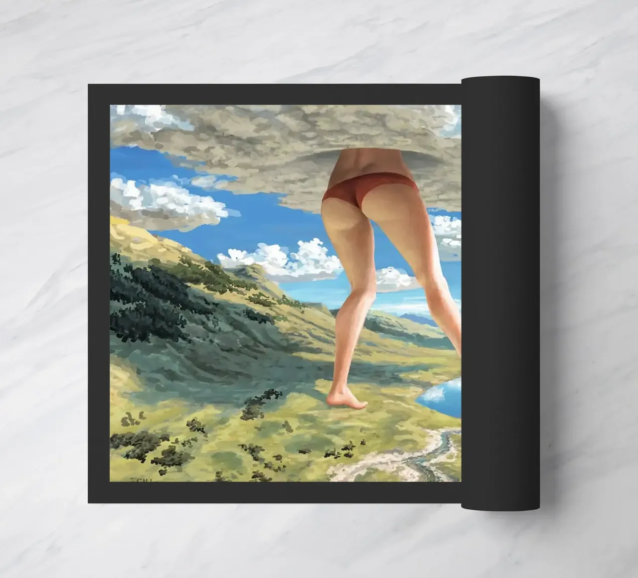 nuage paillasson de Abstract Botanical Art