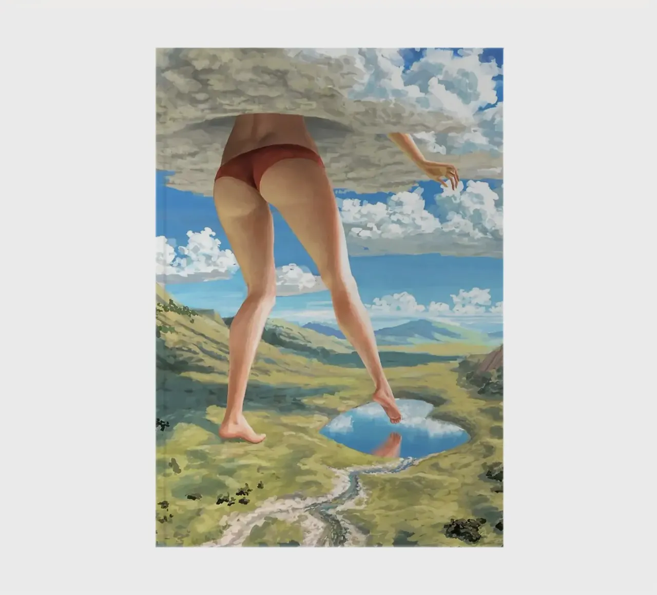 cloud notebook by Abstract Botanical Art