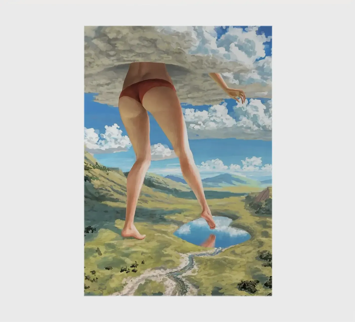 cloud notebook by Abstract Botanical Art