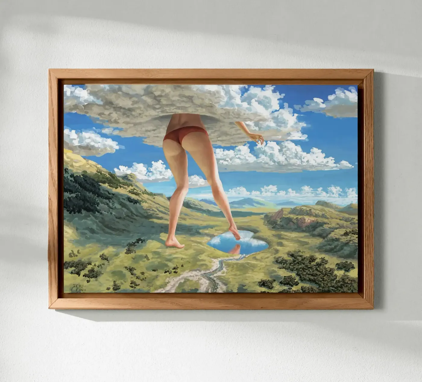 cloud pannello forex da Abstract Botanical Art