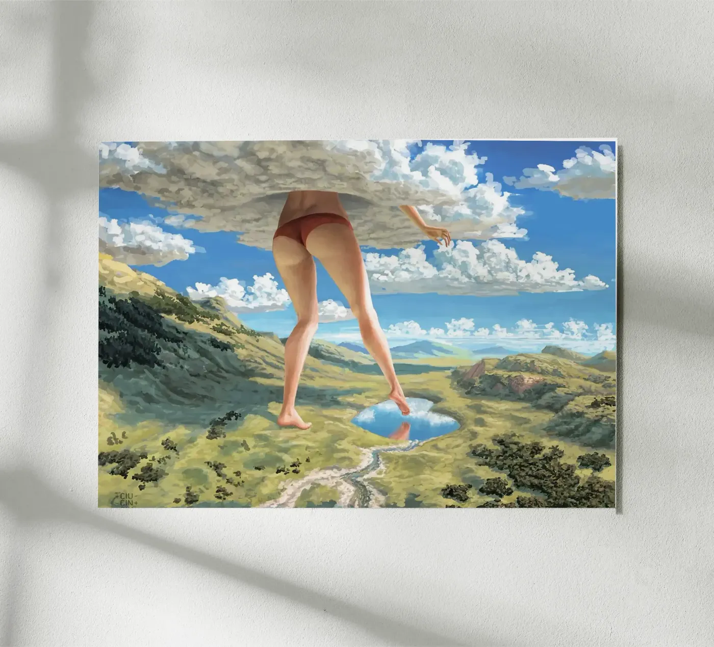 cloud pannello forex da Abstract Botanical Art