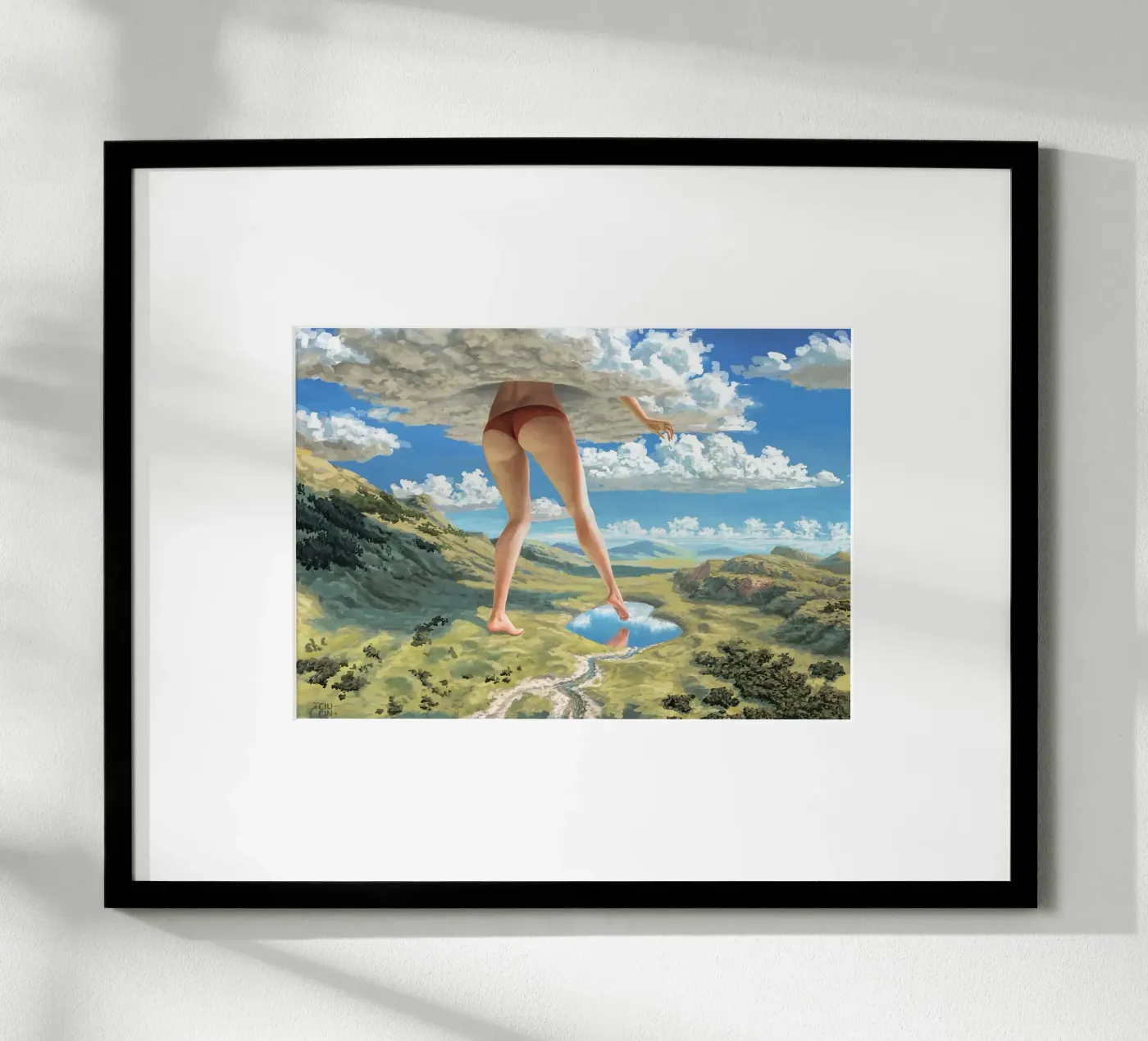 nuvola poster da Abstract Botanical Art