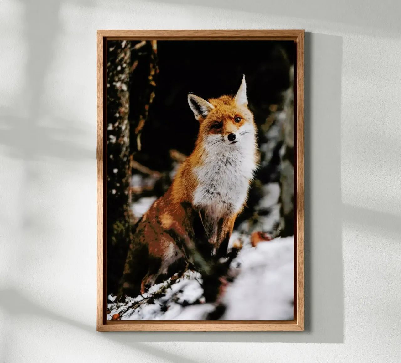 Red Fox tela con Cornice a cassetta da EyeEm Mobile GmbH