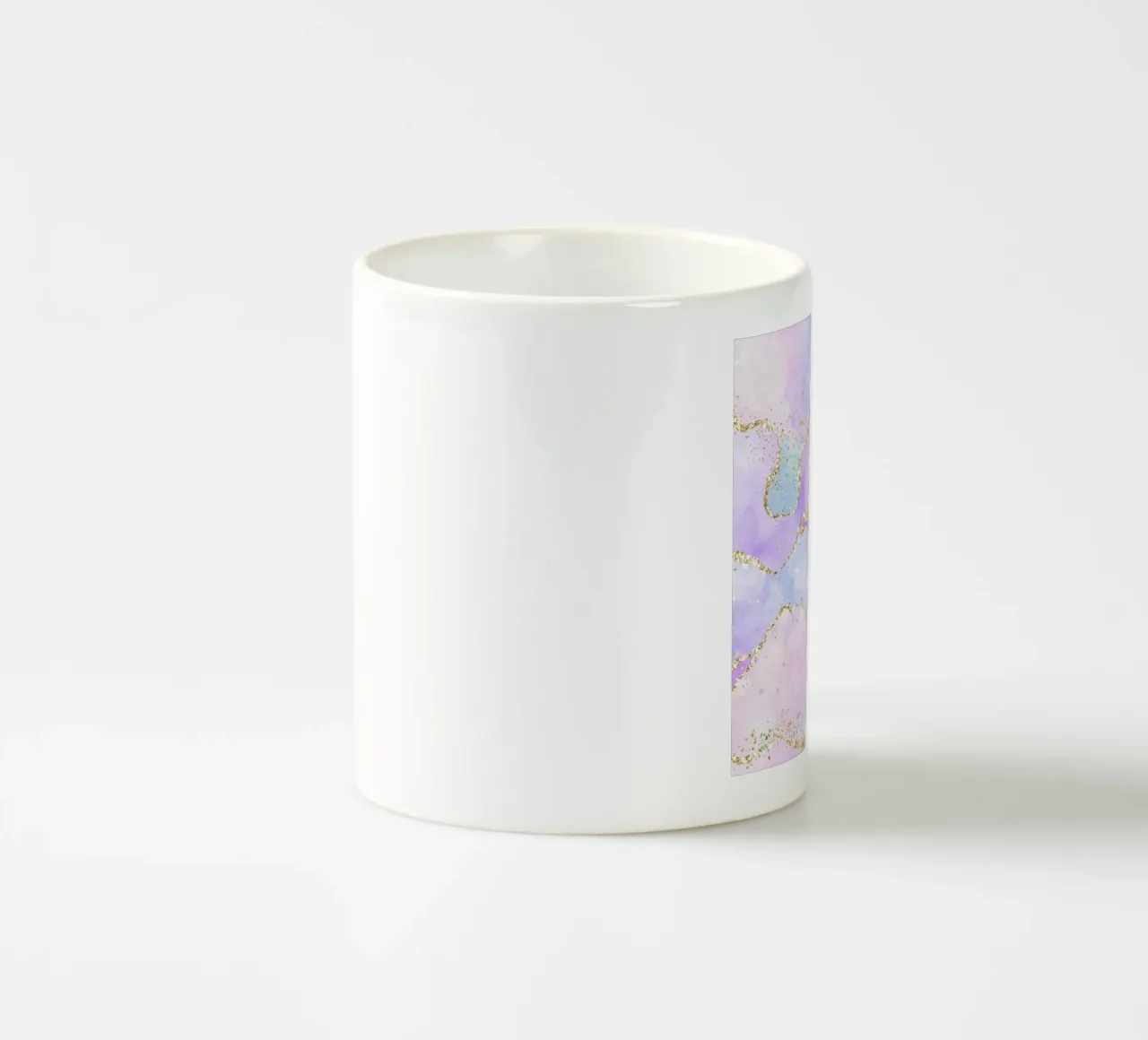 Texture Agata Glitterata Arcobaleno 01 tazza in ceramica da Gemstone Textures