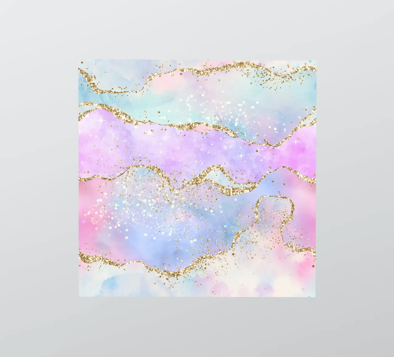 Rainbow Glitter Agate Texture 02 sticker by Gemstone Textures