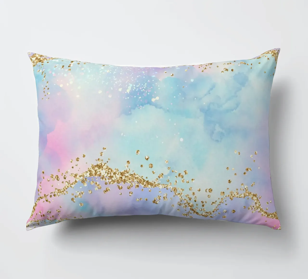 Texture Agata Glitterata Arcobaleno 04 cuscino da Gemstone Textures