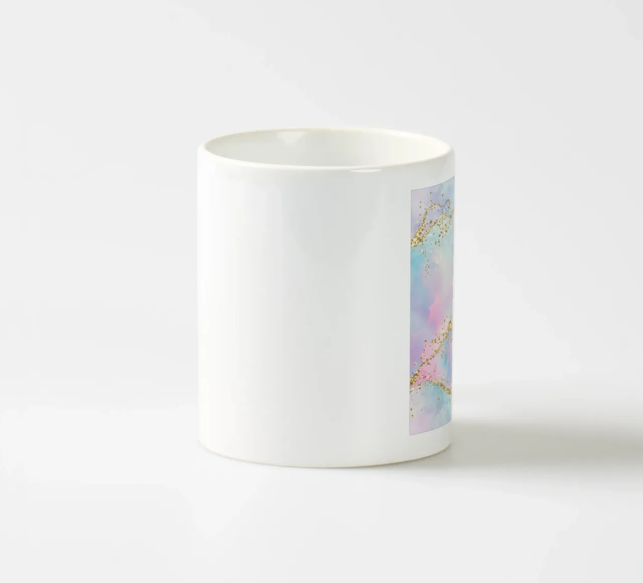Texture Agata Glitterata Arcobaleno 04 tazza in ceramica da Gemstone Textures