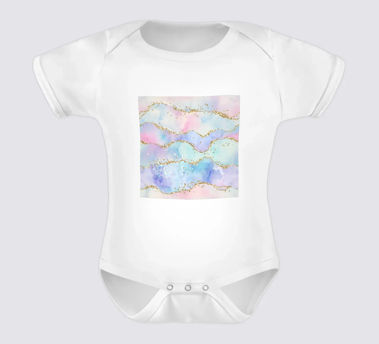Texture Agate pailletée arc-en-ciel 05 body bébé de Gemstone Textures