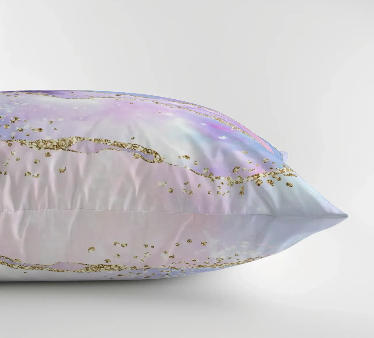 Texture Agata Glitterata Arcobaleno 06 cuscino da Gemstone Textures