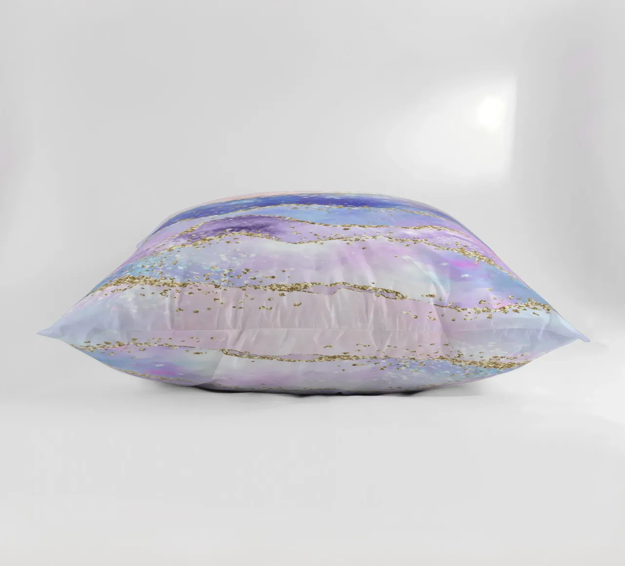 Texture Agata Glitterata Arcobaleno 06 cuscino da Gemstone Textures