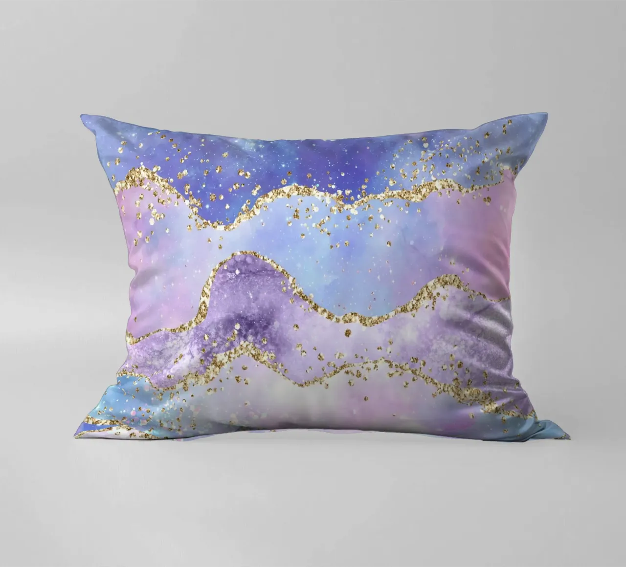 Texture Agata Glitterata Arcobaleno 06 cuscino da Gemstone Textures