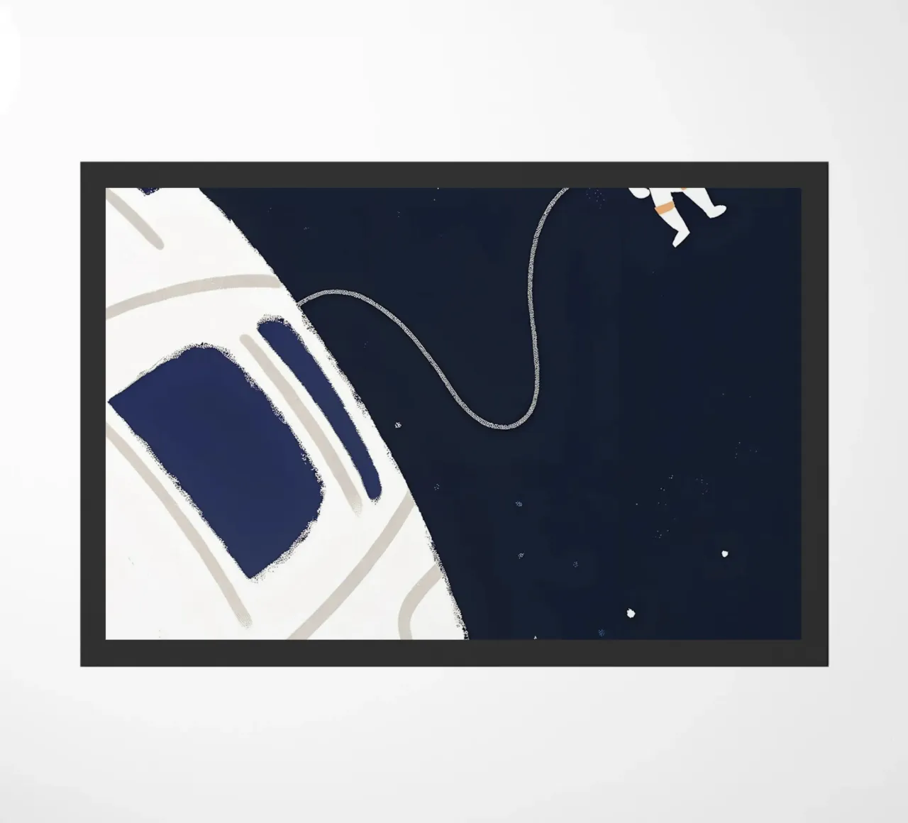 Planet Astronaut doormat by PERSONAL TOUCH