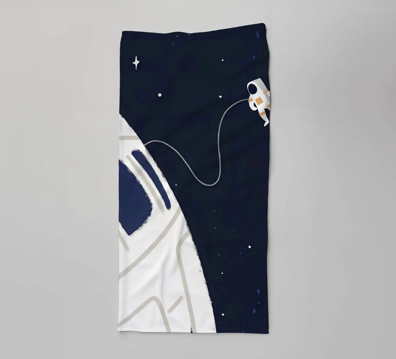 Planet Astronaut towel by PERSONAL TOUCH