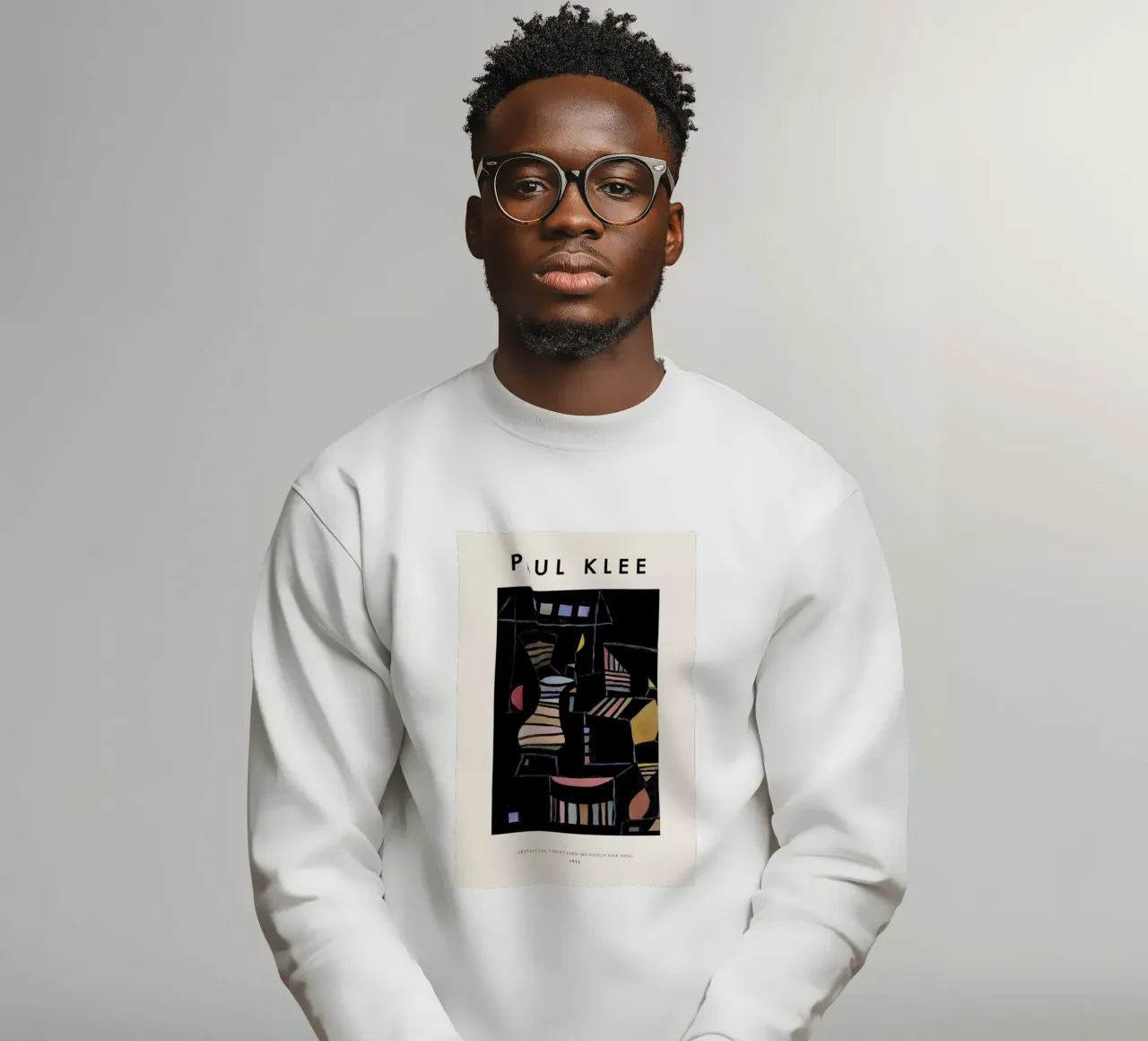 Klee - Artificial Courtyard felpa da ARTOTHEK