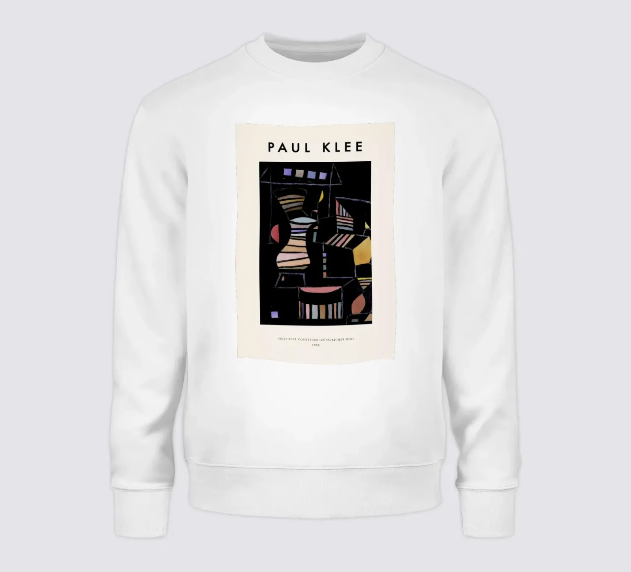 Klee - Artificial Courtyard felpa da ARTOTHEK