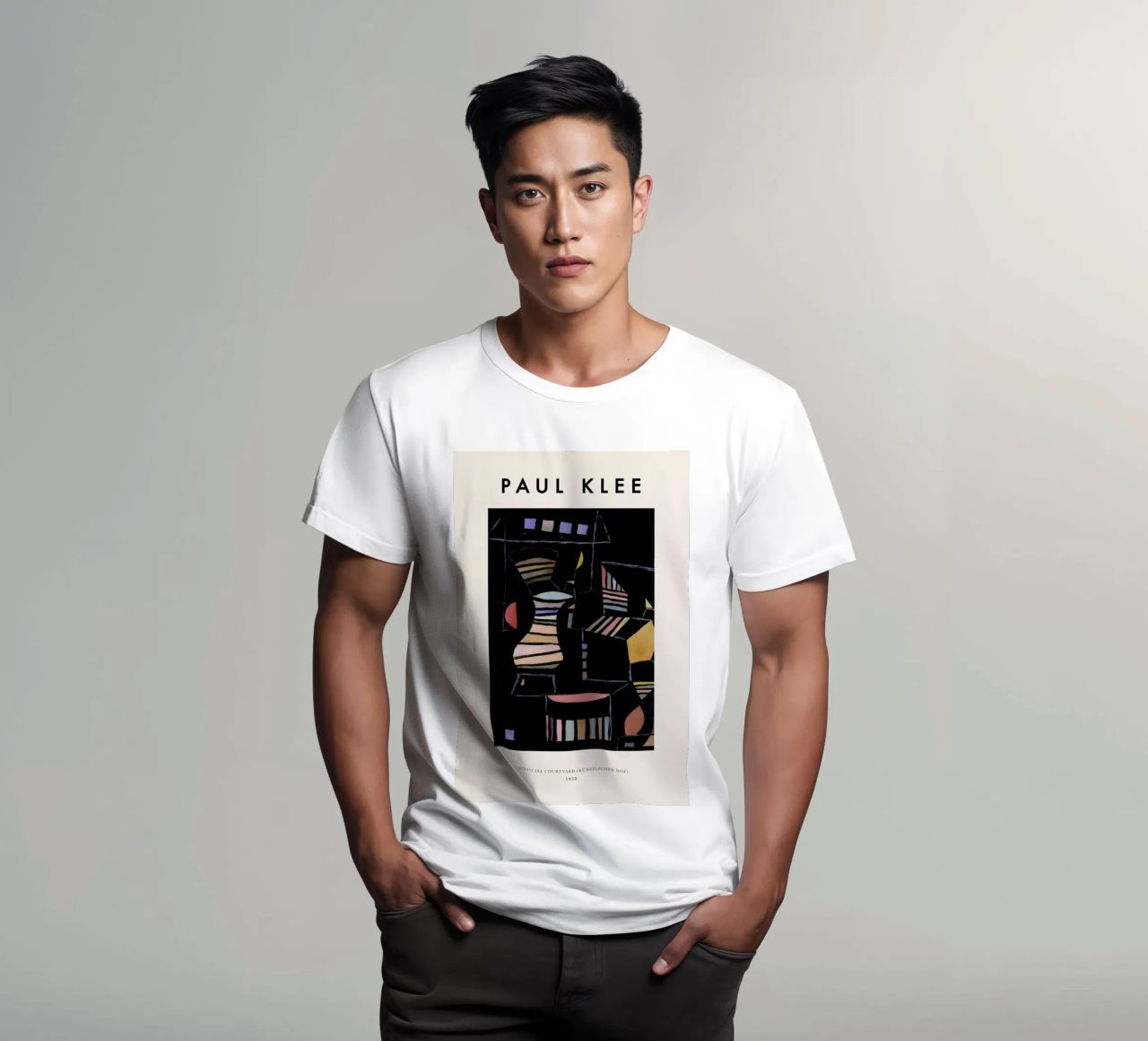Klee - Artificial Courtyard t-shirt da ARTOTHEK