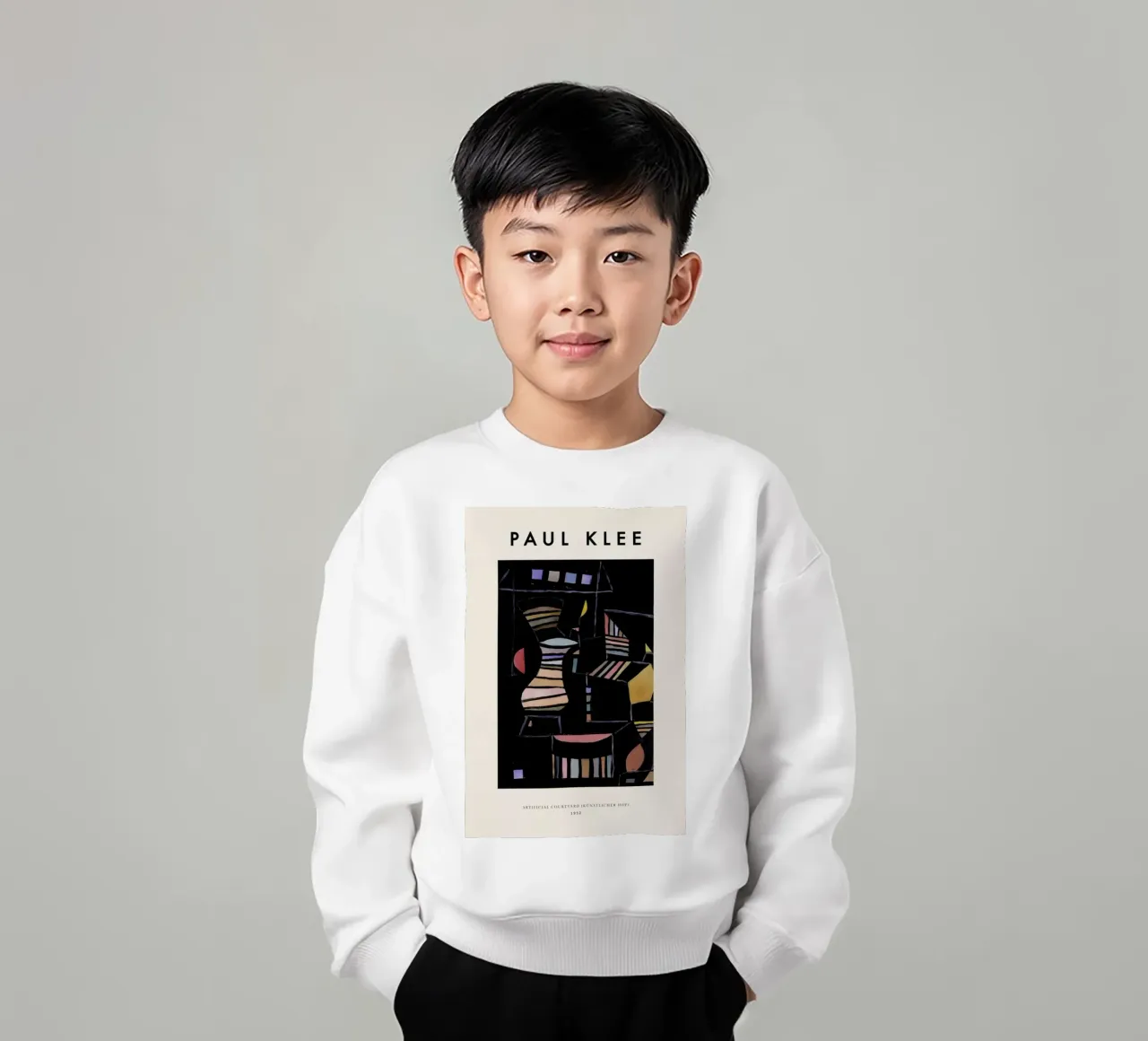 Klee - Artificial Courtyard kids sweatshirt by ARTOTHEK