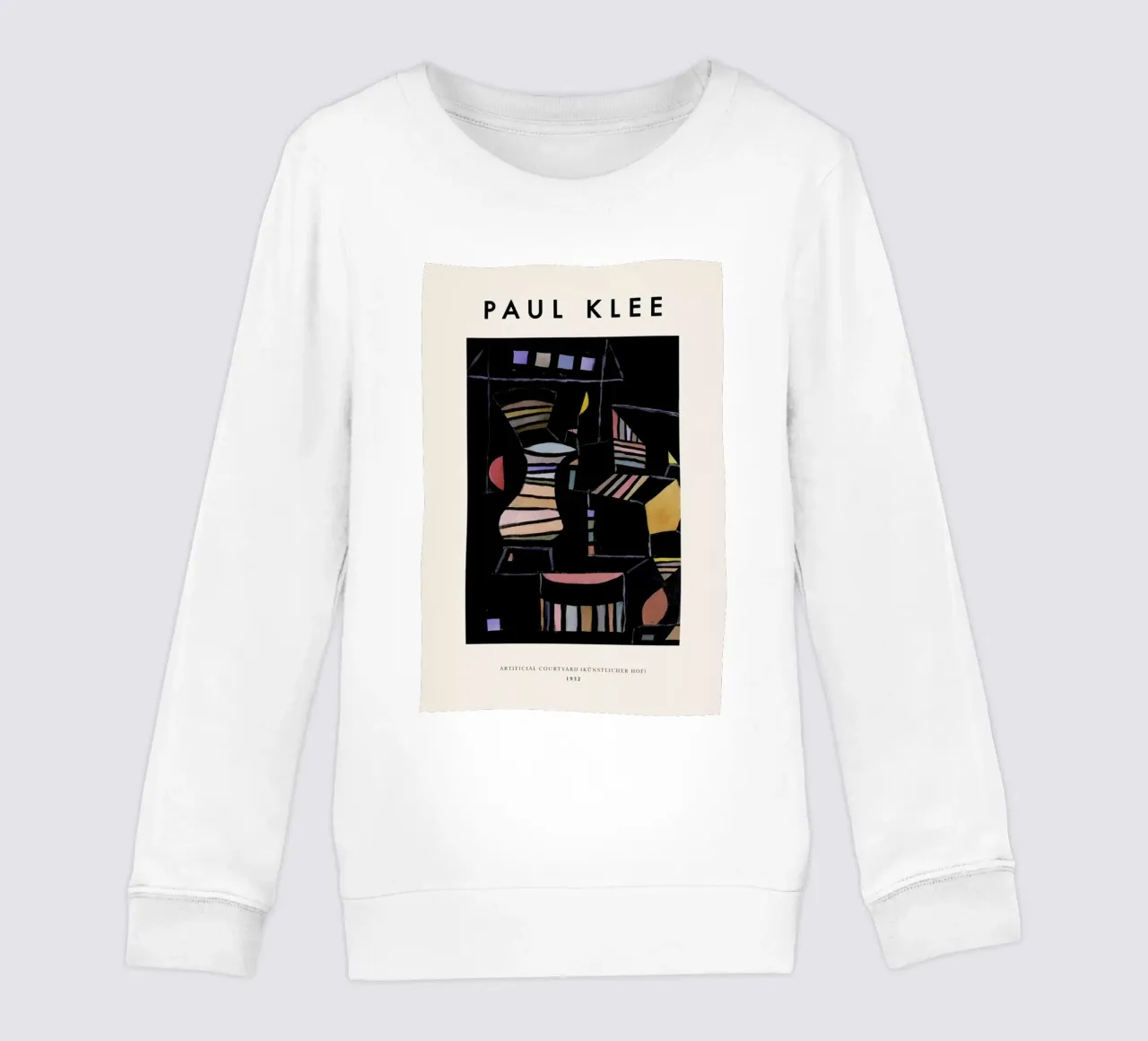 Klee - Artificial Courtyard kids sweatshirt by ARTOTHEK