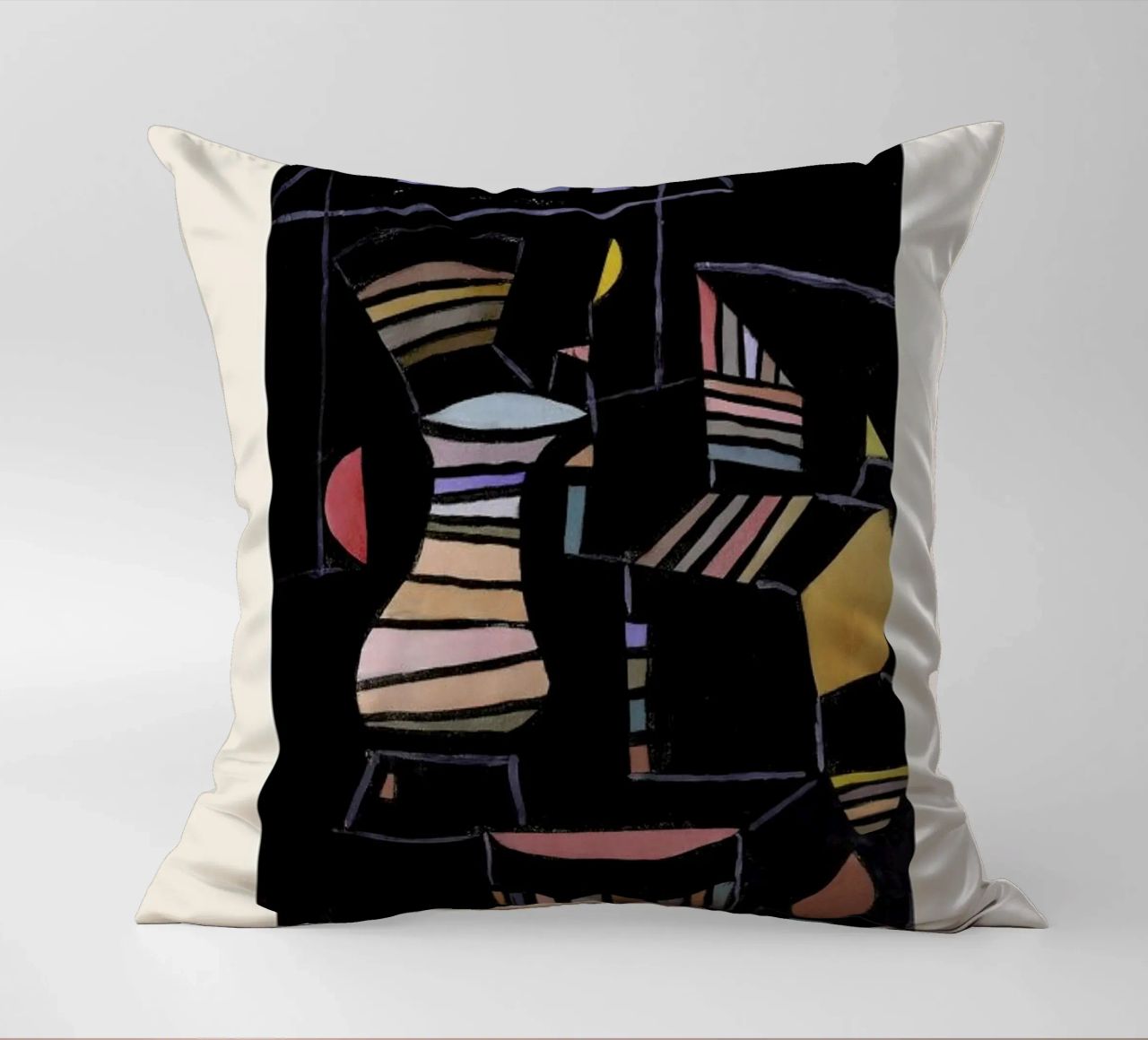 Klee - Artificial Courtyard cuscino da ARTOTHEK
