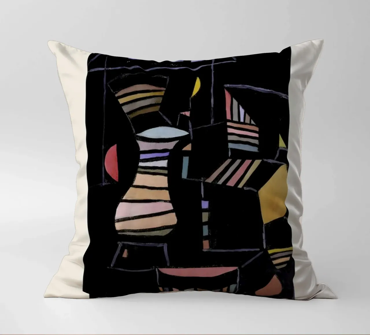 Klee - Artificial Courtyard cuscino da ARTOTHEK