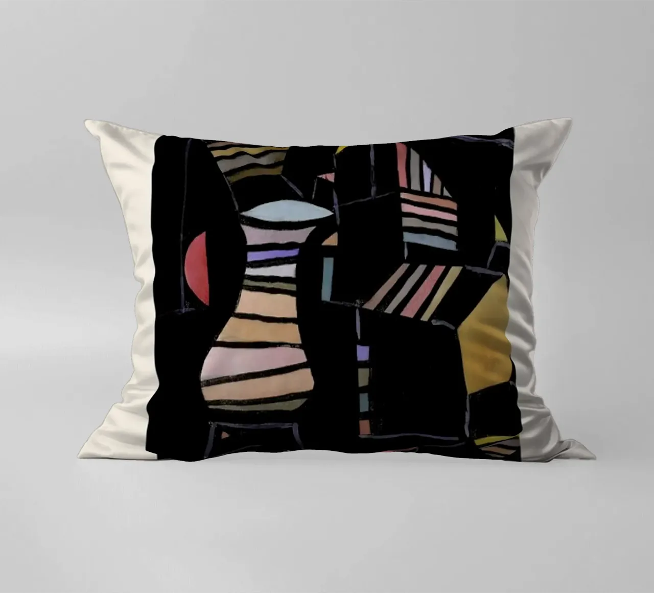 Klee - Artificial Courtyard cuscino da ARTOTHEK