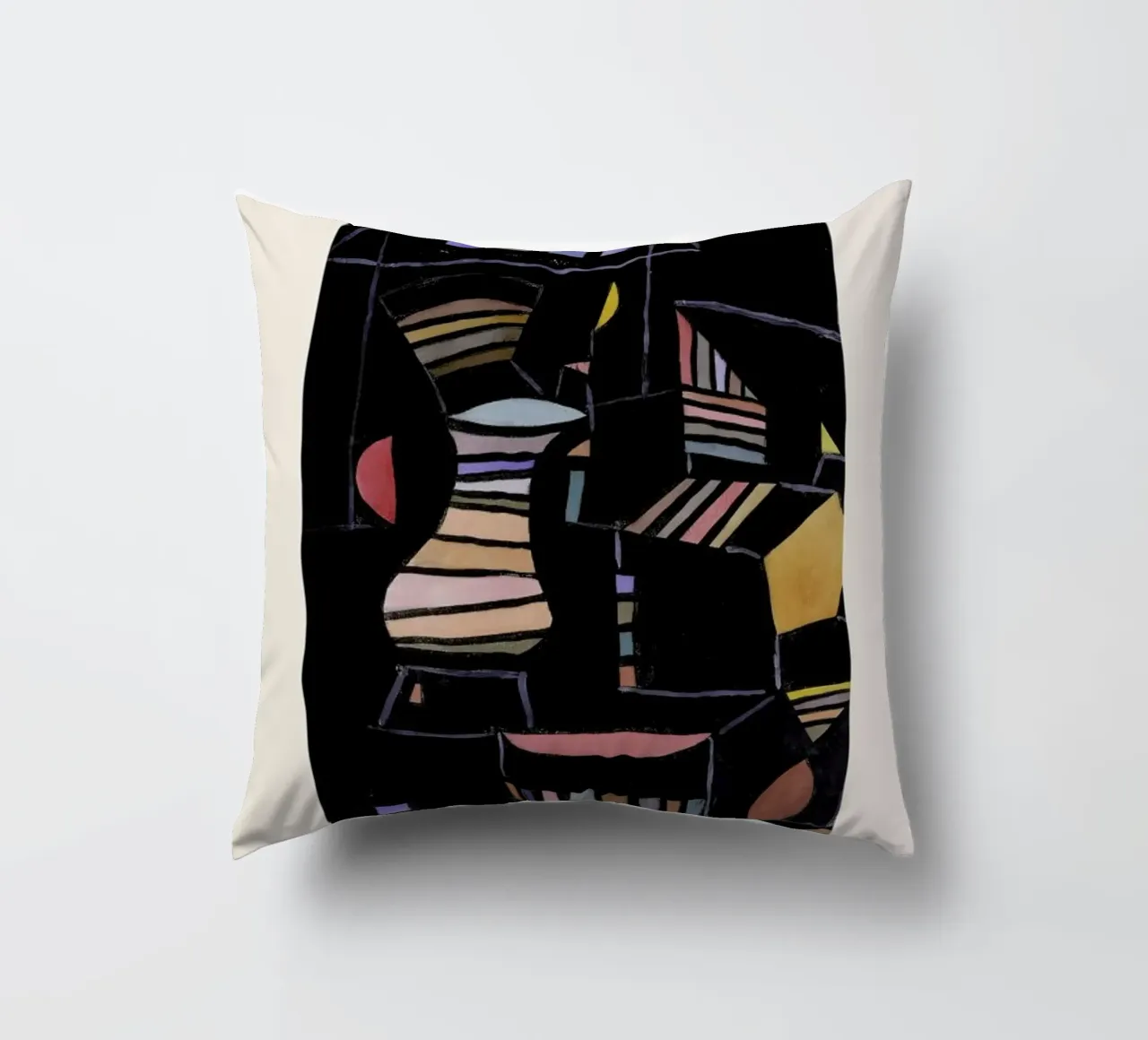 Klee - Artificial Courtyard cuscino da ARTOTHEK