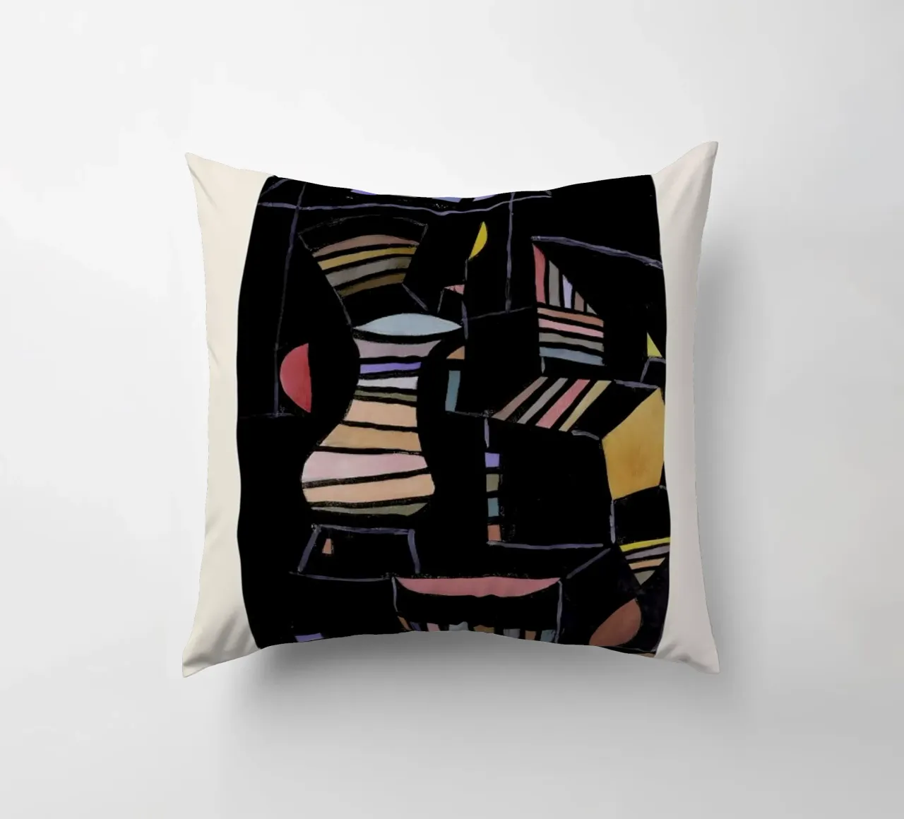 Klee - Artificial Courtyard cuscino da ARTOTHEK