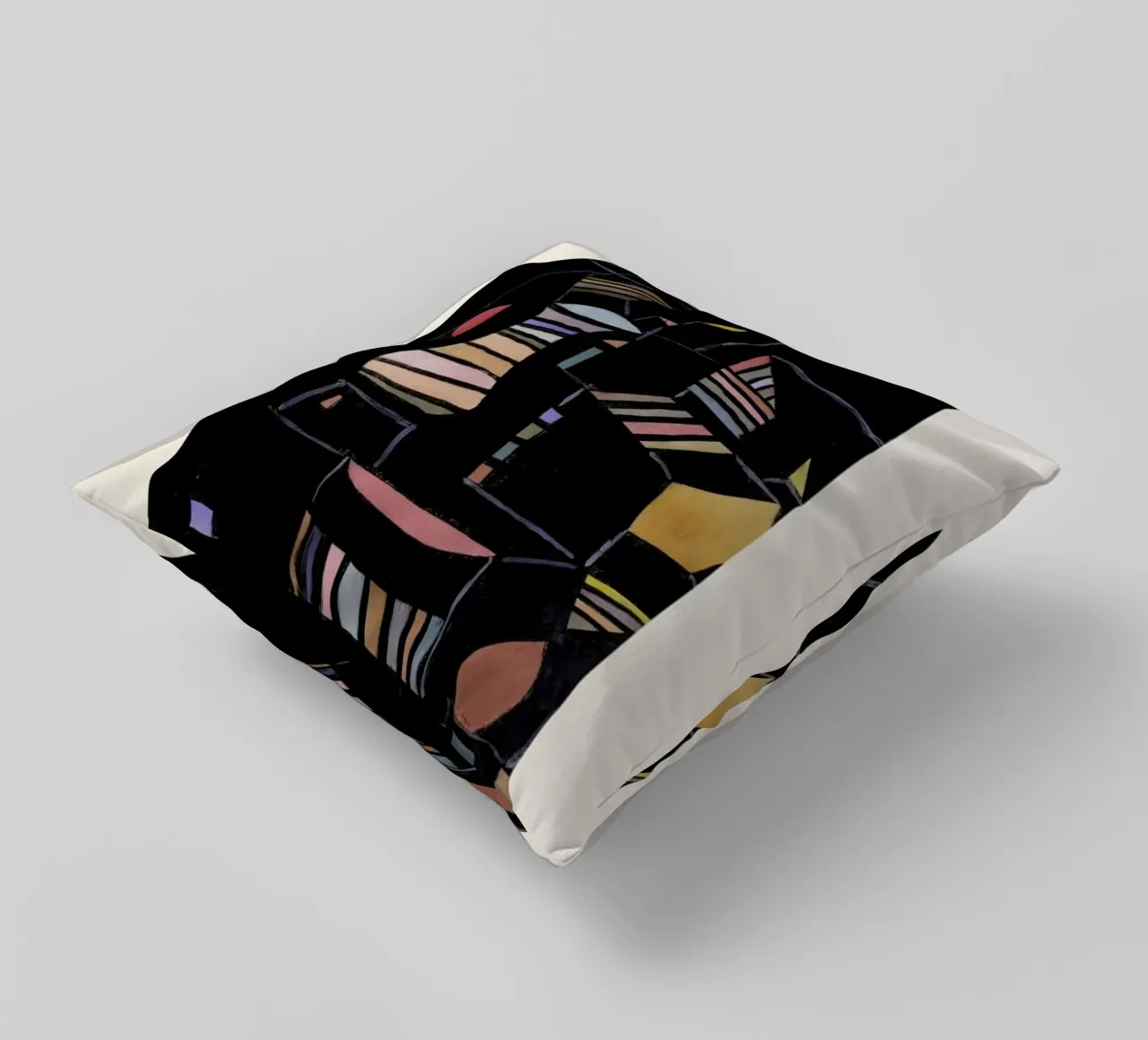 Klee - Artificial Courtyard cuscino da ARTOTHEK