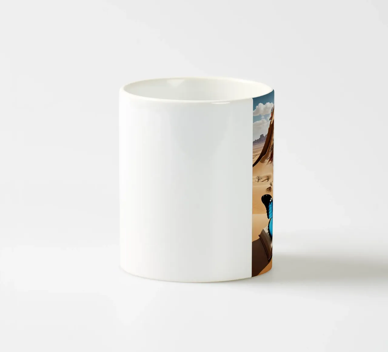 Wüsten Auge Abstrakt tazza in ceramica da kosinsart.gallery