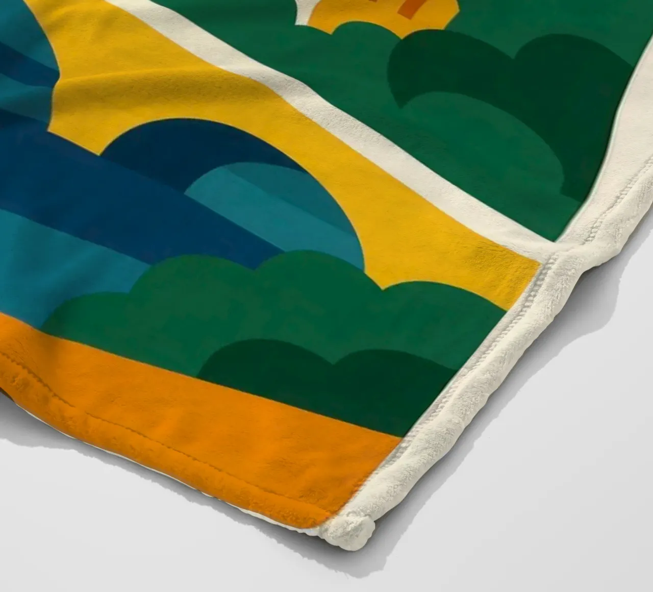CAMBRIDGE - Fascino studioso a colori vivaci coperta in pile da JETLAG | affiches voyage