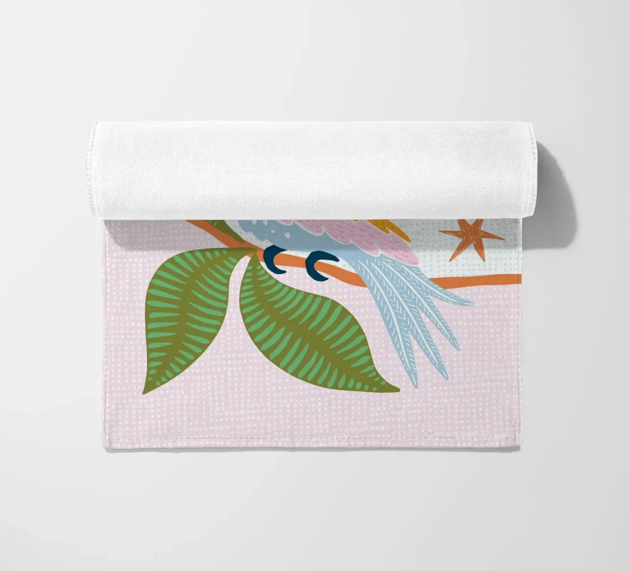 Modern safari parrot telo mare da Vivdesign