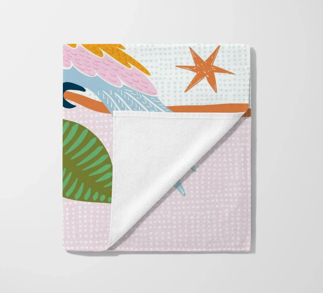 Modern safari parrot telo mare da Vivdesign