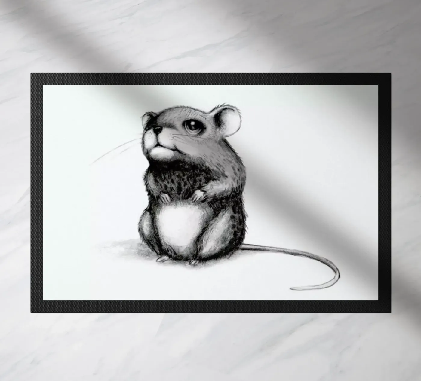 Mouse doormat by Tvinkla