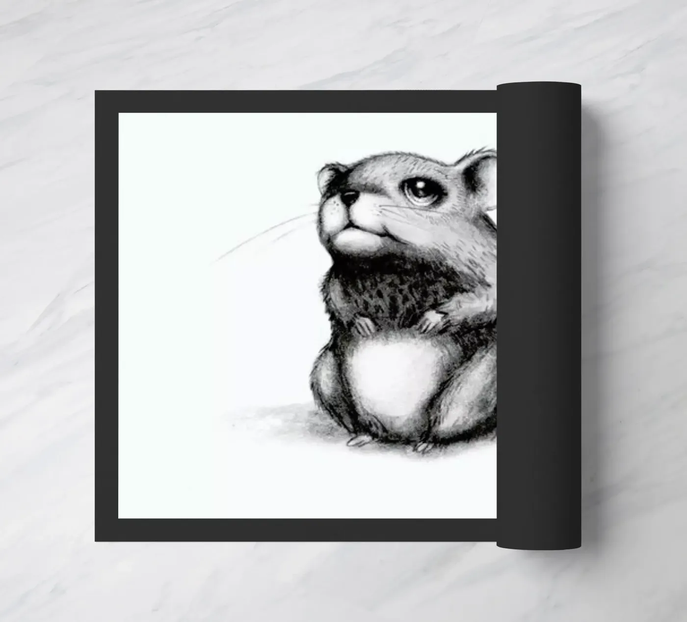 Mouse doormat by Tvinkla