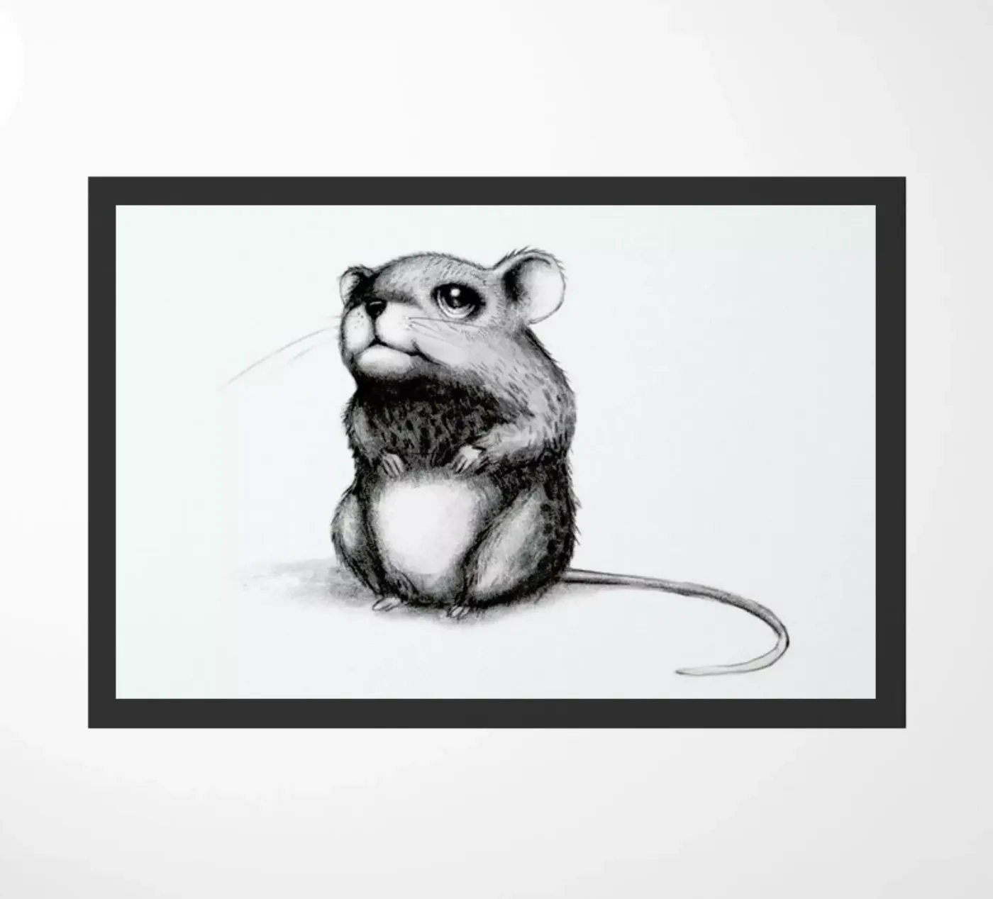 Mouse doormat by Tvinkla