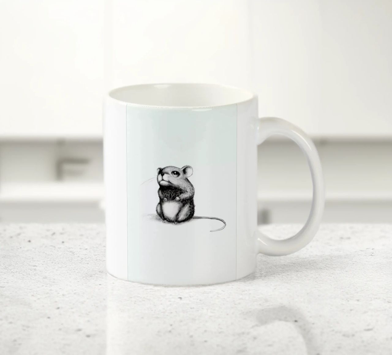 Mouse tazza in ceramica da Tvinkla