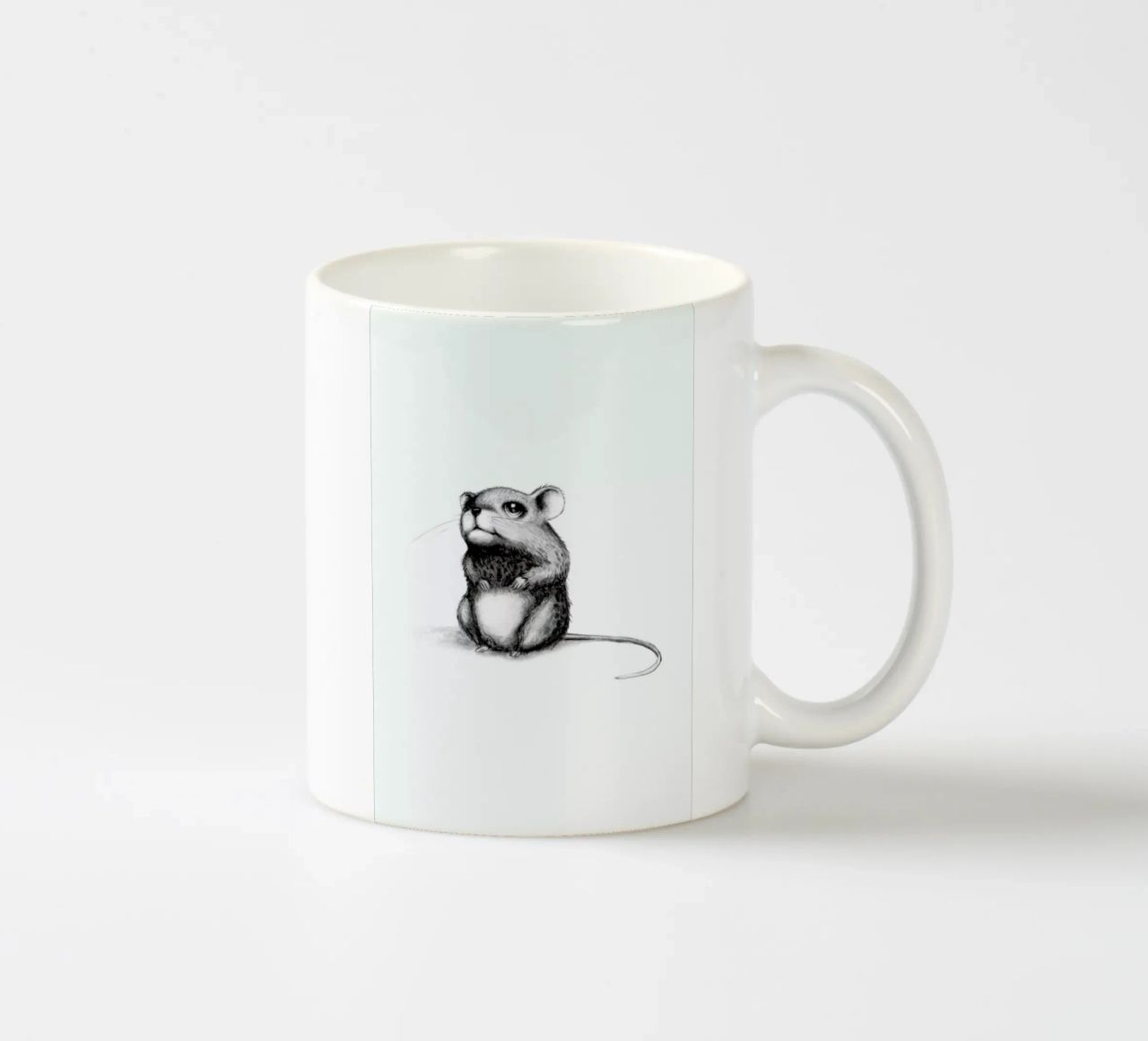 Mouse tazza in ceramica da Tvinkla