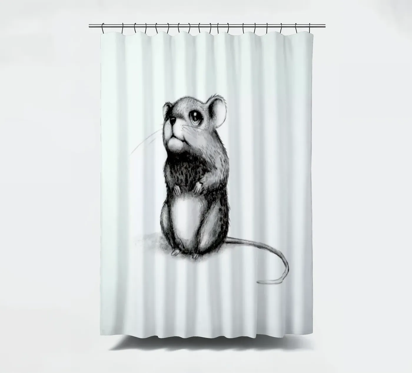Mouse Duschvorhang von Tvinkla