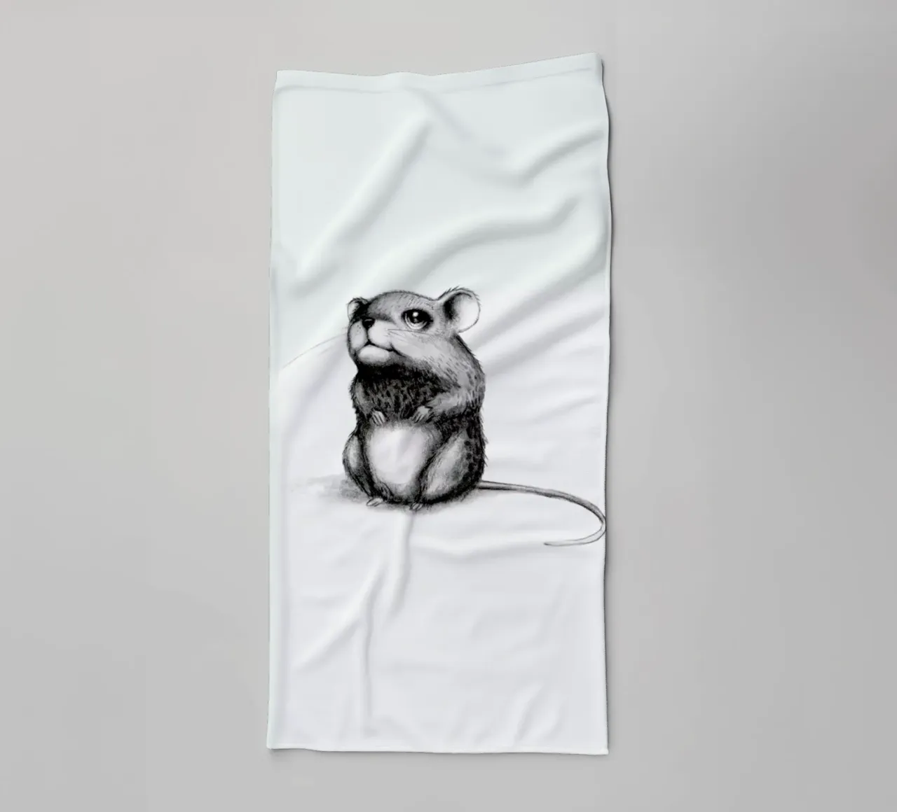 Mouse towel by Tvinkla