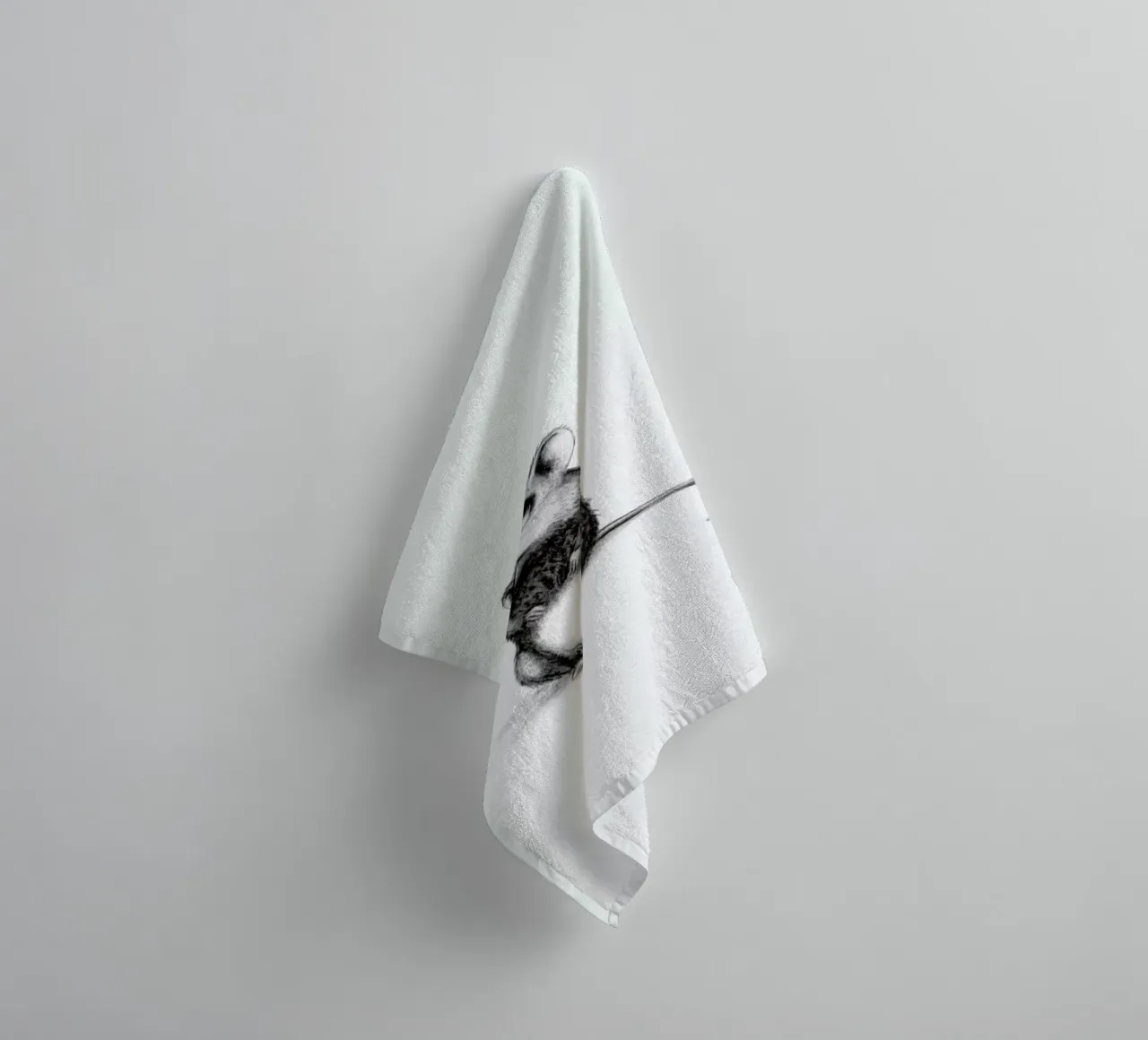 Mouse towel by Tvinkla