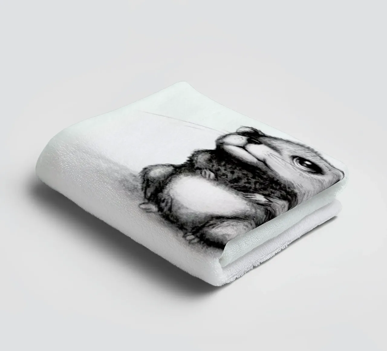 Mouse towel by Tvinkla